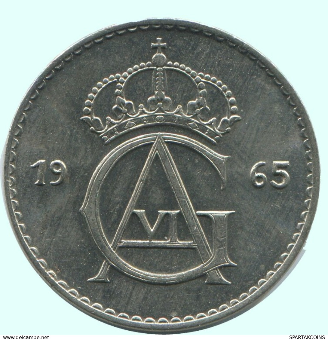 50 ORE 1965 SWEDEN Coin #AC724.2.U.A - Sweden