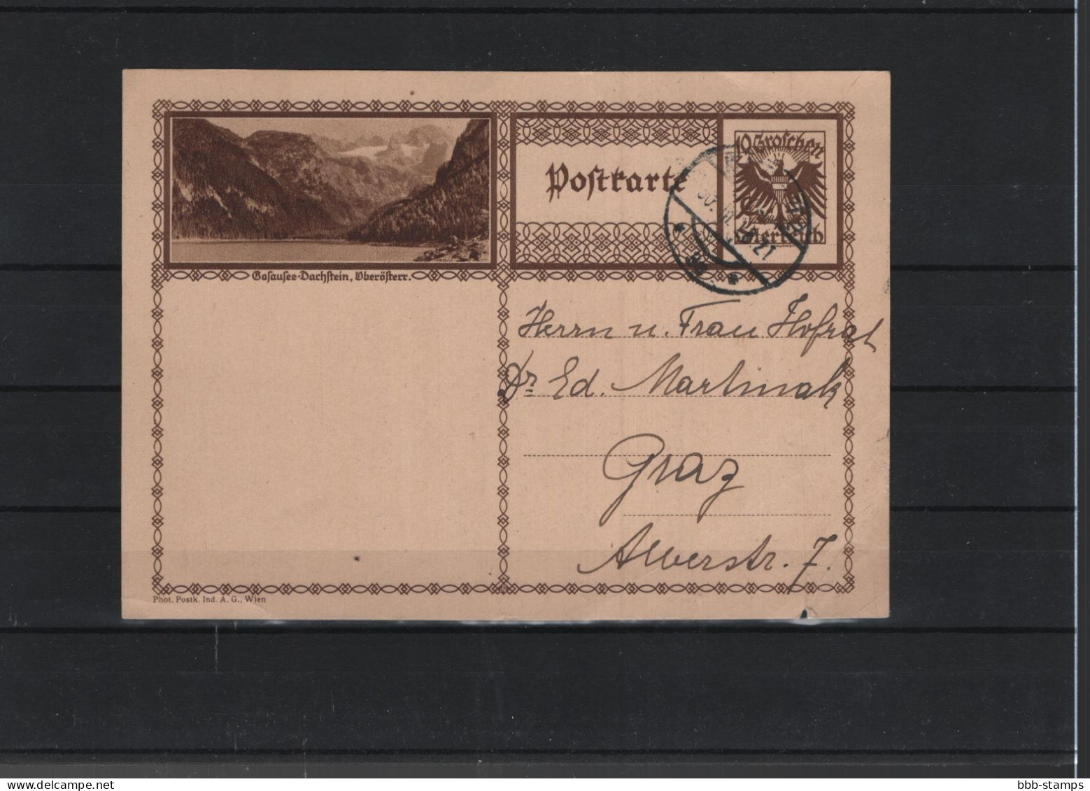 Österreich Michel Kat.Nr. P278 Gest Bild Dachstein - Cartes-lettres