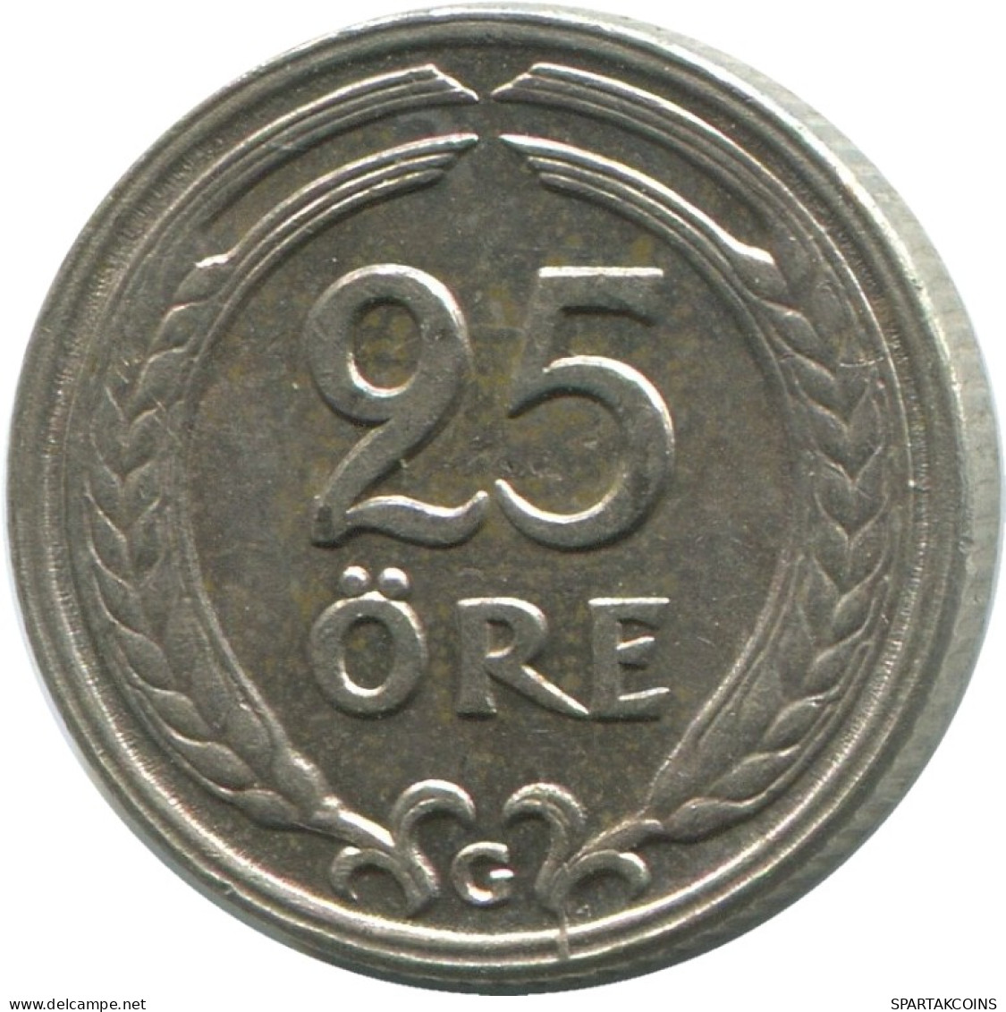 25 ORE 1941 SWEDEN Coin #AD193.2.U.A - Suède