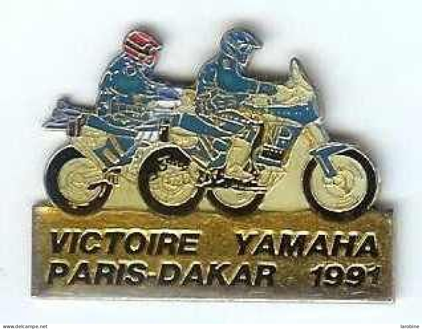 @@ Moto Rallye PARIS DAKAR 1991 Victoire Yamaha  @@mot55 - Moto