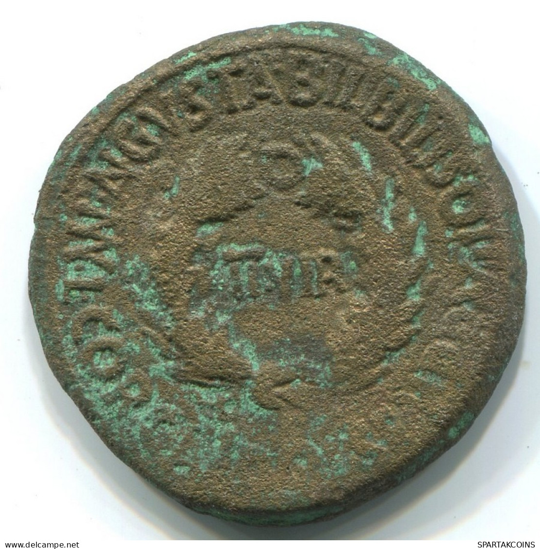 AUGUSTUS AE As Of BILBILIS SPAIN 27 BC-14 AD 
Wreath 12.4g/27mm #ANT2551.30.F.A - Provinces Et Ateliers
