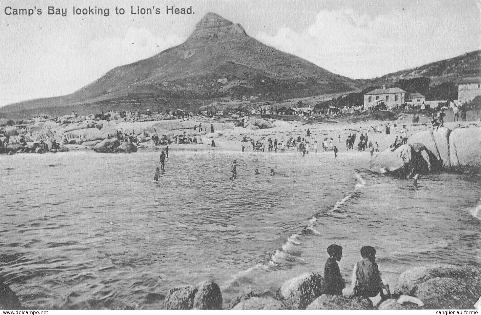 CPA / AFRIQUE DU SUD / CAMP'S BAY LOOKING TO LION'S HEAD - Zuid-Afrika