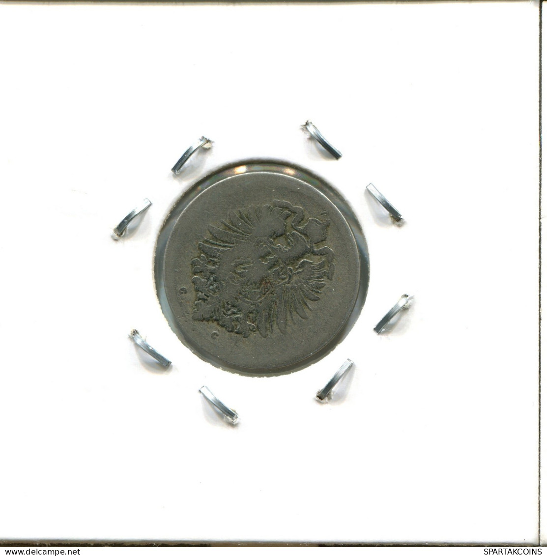 5 PFENNIG 1875 C DEUTSCHLAND Münze GERMANY #DA581.2.D.A - 5 Pfennig