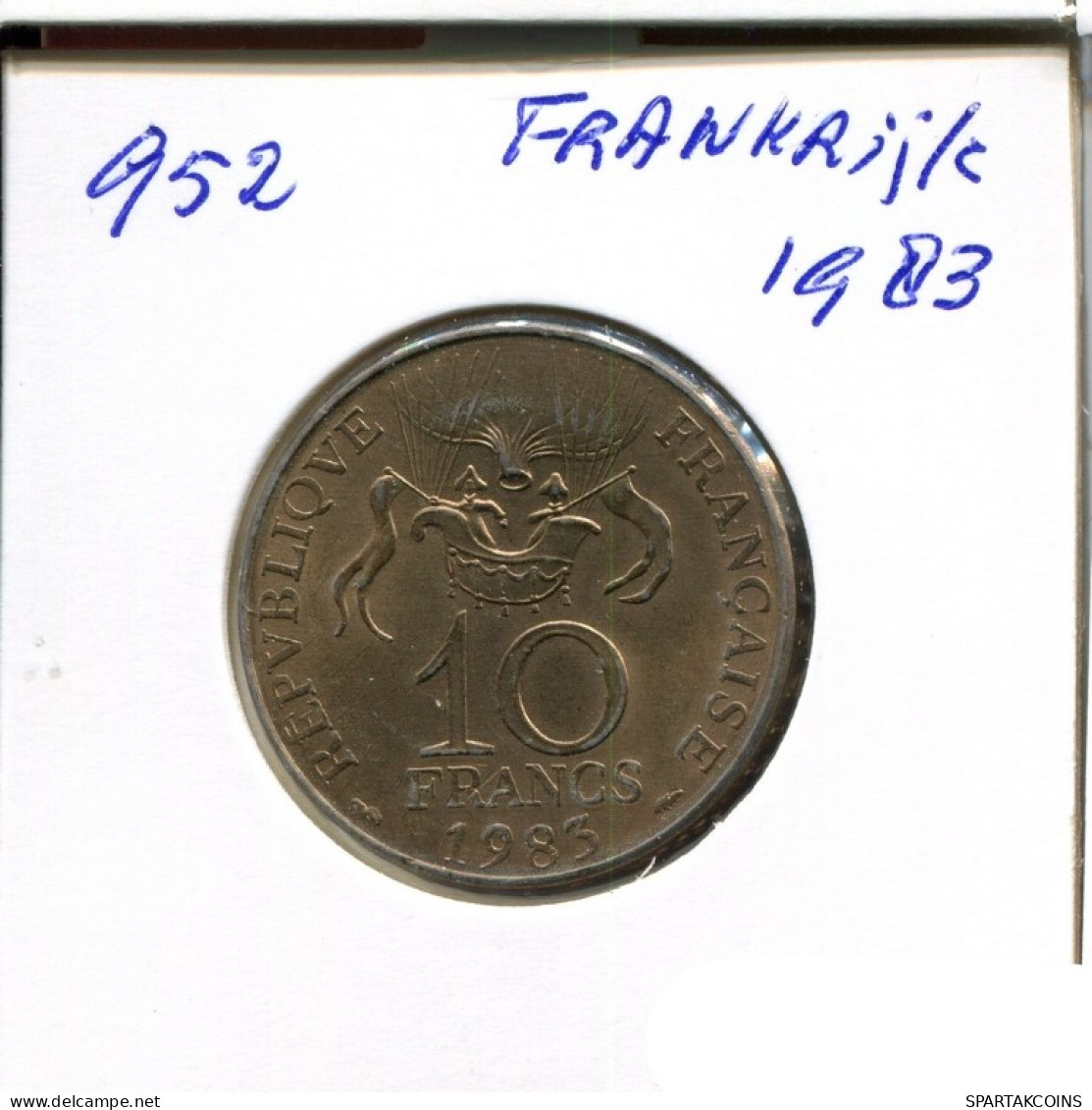10 FRANCS 1983 FRANCIA FRANCE Moneda #AN442.E.A - 10 Francs