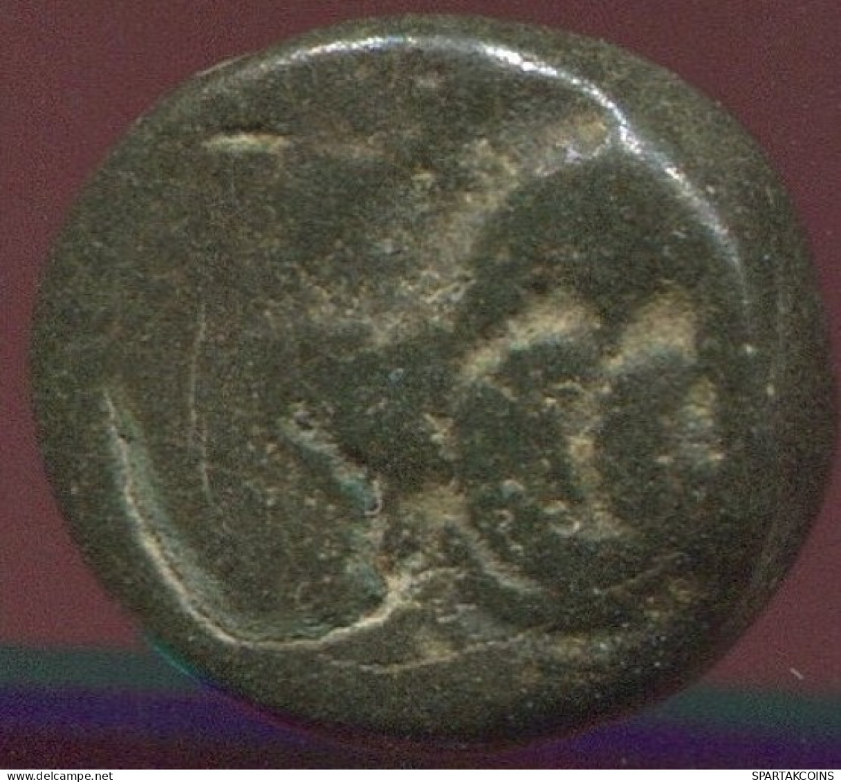FLOWER OF GARNET Ancient Authentic Original GREEK Coin 0.7g/9mm #ANT1576.9.U.A - Griechische Münzen