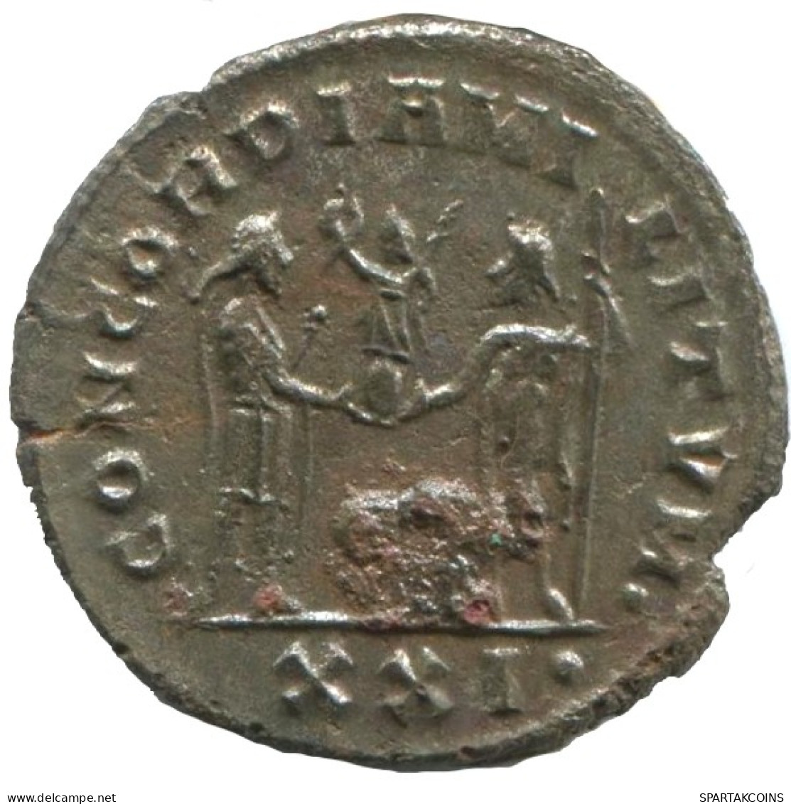 MAXIMIANUS ANTONINIANUS Heraclea (XXI ) AD292/5 CONCORDIA MILI TVM #ANT1895.48.E.A - The Tetrarchy (284 AD To 307 AD)