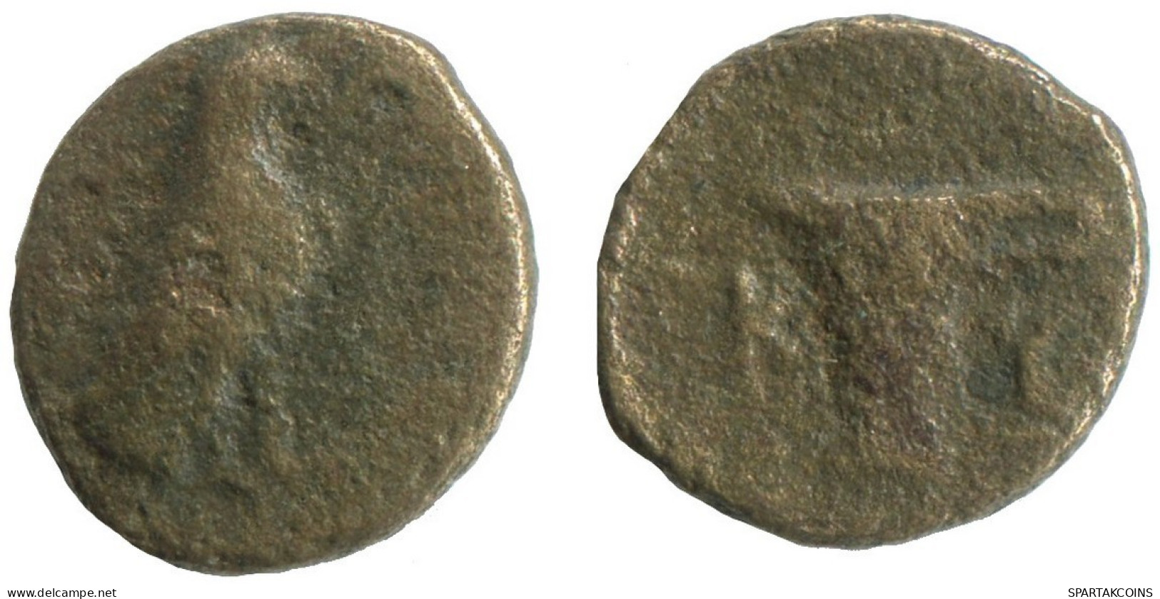 AIOLIS KYME EAGLE SKYPHOS ADLER 1g/12mm #NNN1258.9.E.A - Griechische Münzen