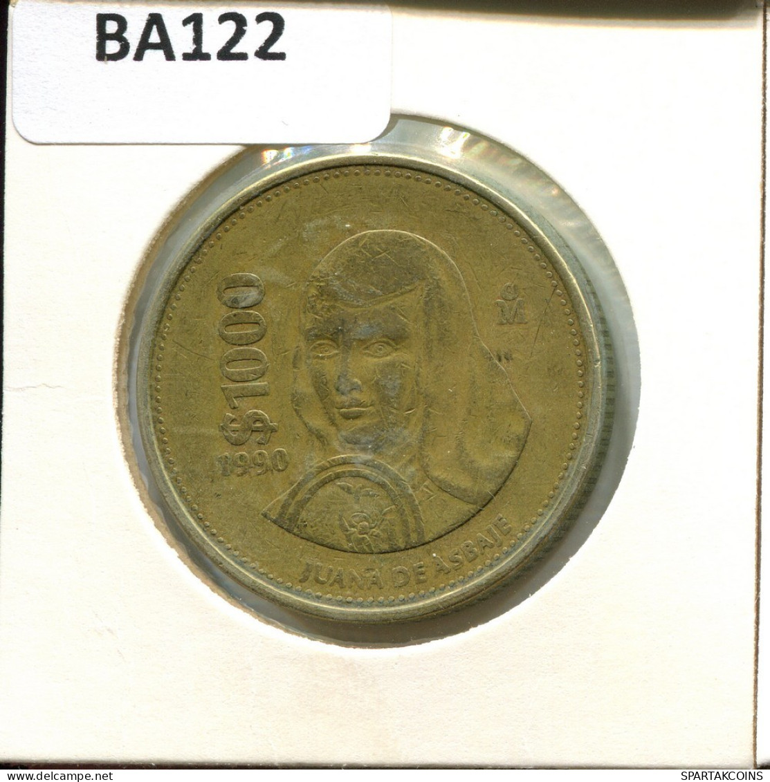 1000 PESOS 1990 MEXIKO MEXICO Münze #BA122.D.A - Mexiko