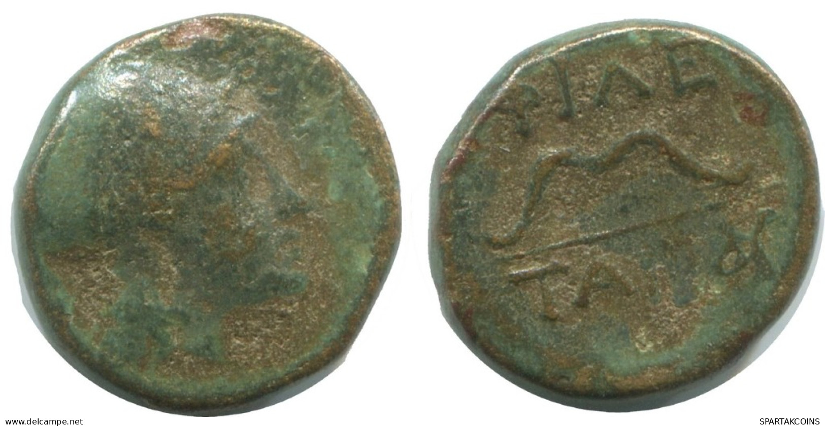 ONION AUTHENTIC ORIGINAL ANCIENT GREEK Coin 2.2g/17mm #AG208.12.U.A - Griechische Münzen