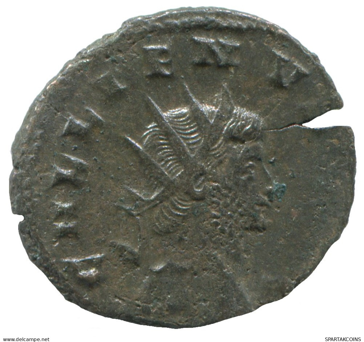 GALLIENUS Follis Antike RÖMISCHEN KAISERZEIT Münze 2.6g/21mm #SAV1079.9.D.A - La Crisi Militare (235 / 284)