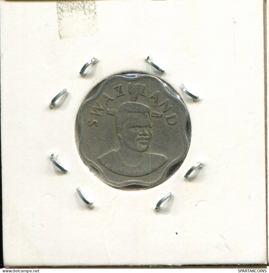 10 CENTS 1995 SWAZILANDIA SWAZILAND Moneda #AS316.E.A - Swazilandia