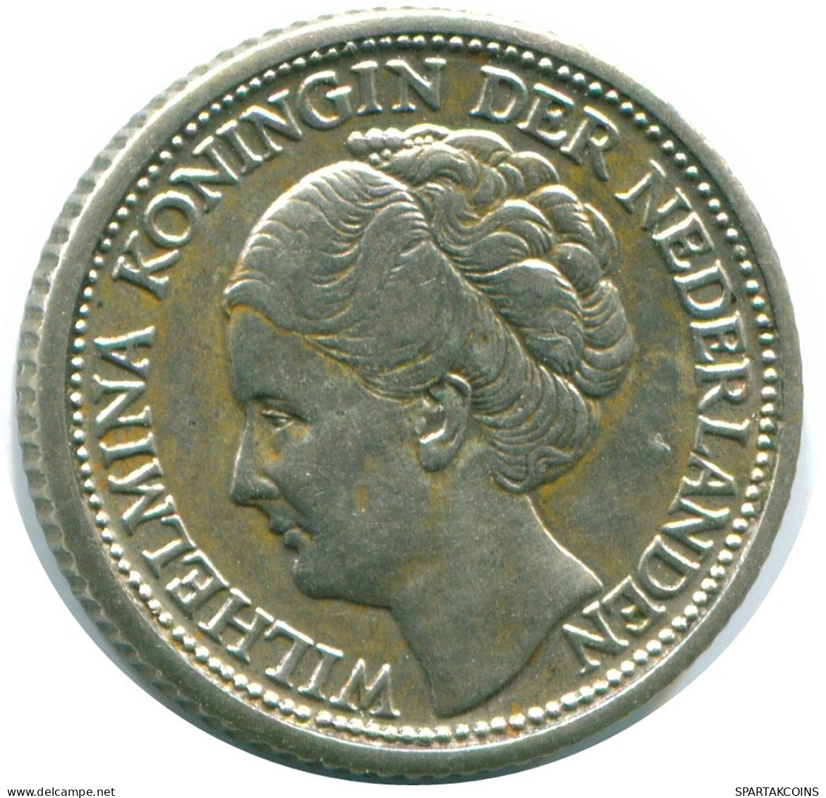 1/4 GULDEN 1944 CURACAO Netherlands SILVER Colonial Coin #NL10571.4.U.A - Curaçao