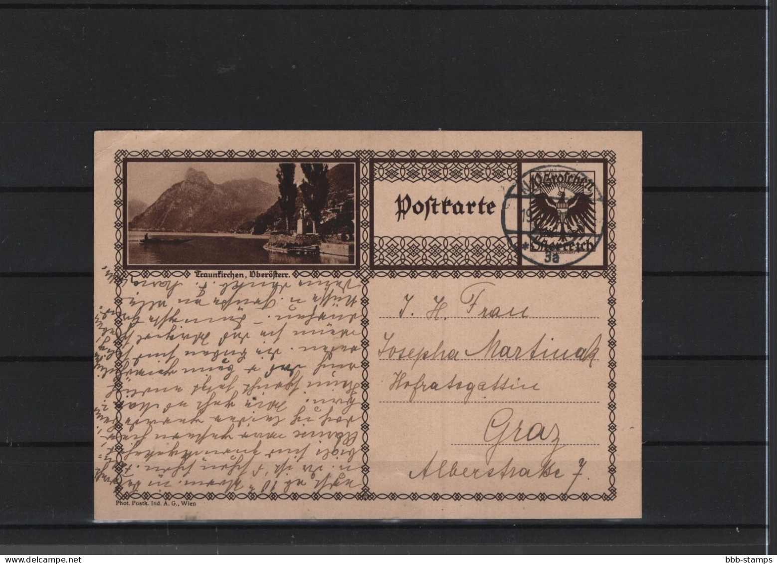 Österreich Michel Kat.Nr. P278 Gest Bild Traunkirchen - Cartes Postales