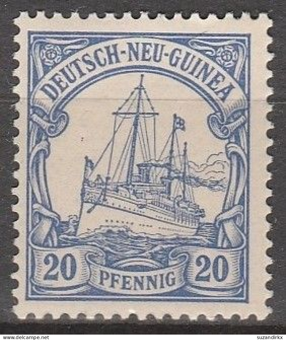 Deutsch Neu-Guinea   .    Michel   .     10   .    *    .       Ungebraucht Mit Gummi - German New Guinea