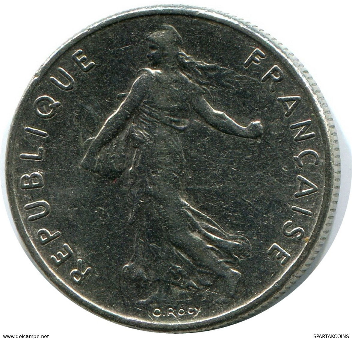 1/2 FRANC 1974 FRANCIA FRANCE Moneda #AZ424.E.A - 1/2 Franc