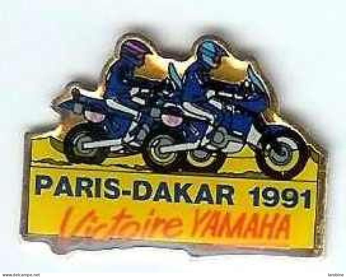 @@ Moto Rallye PARIS DAKAR 1991 Victoire Yamaha  @@mot77a - Motos