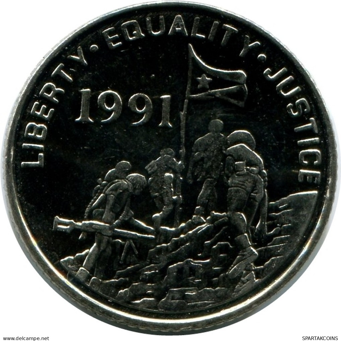 10 CENTS 1997 ERITREA UNC Bird Ostrich Coin #M10301.U.A - Eritrea
