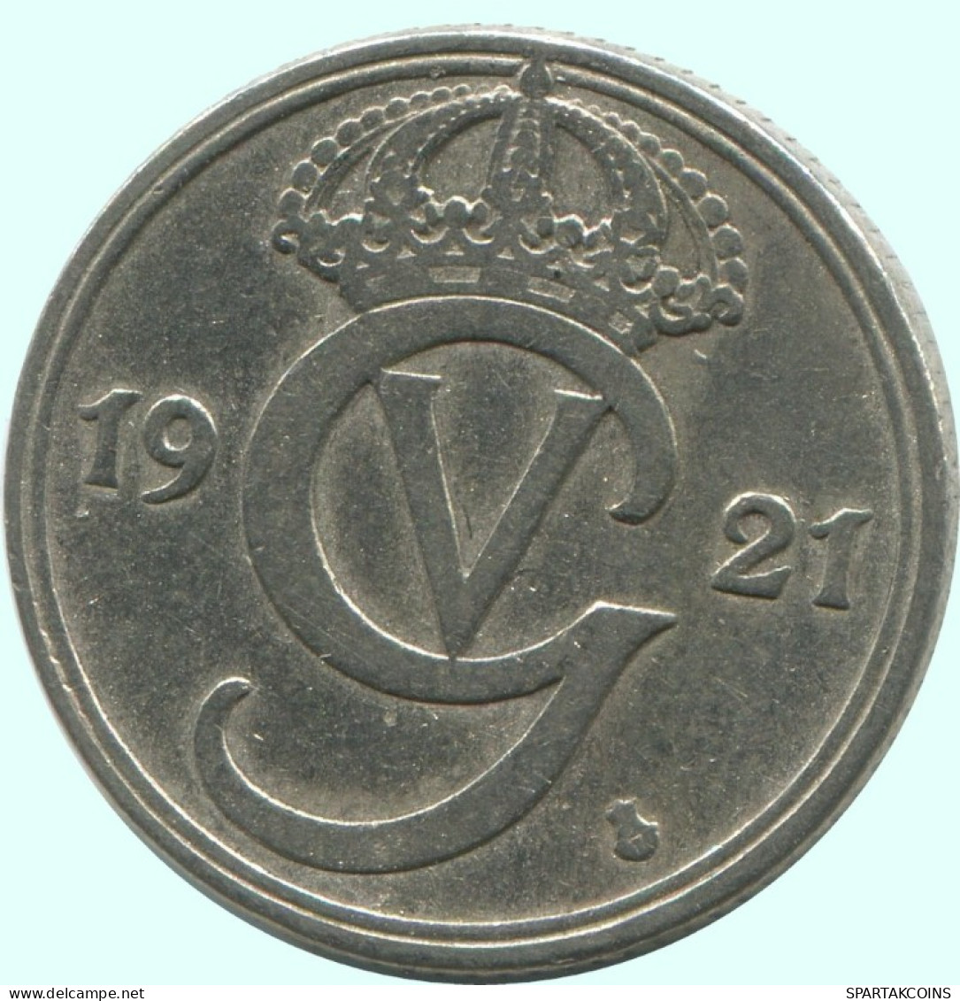 50 ORE 1921 W SUECIA SWEDEN Moneda RARE #AC706.2.E.A - Svezia