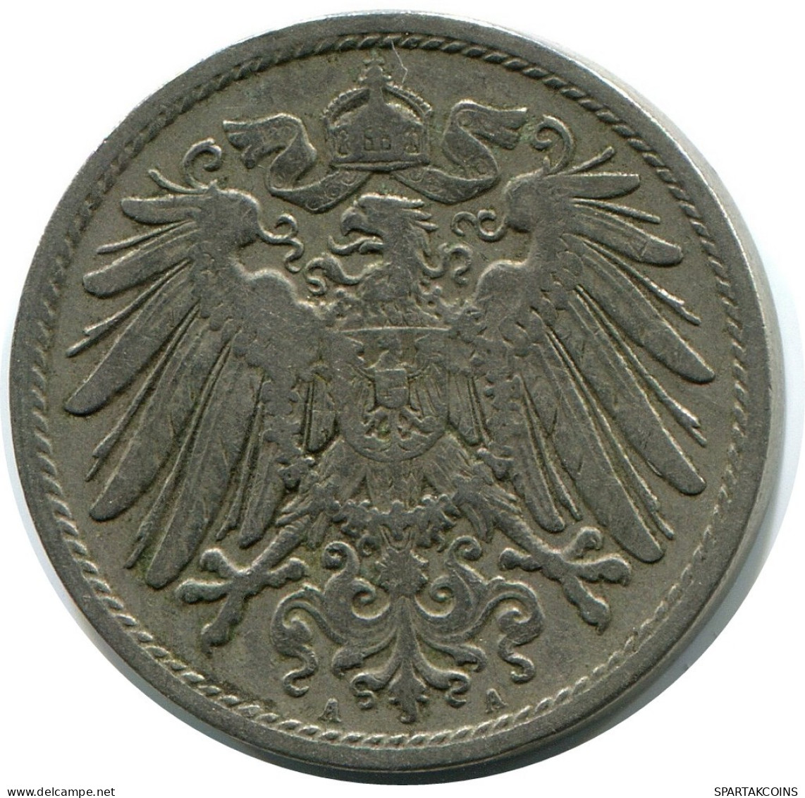 10 PFENNIG 1907 A DEUTSCHLAND Münze GERMANY #DB268.D.A - 10 Pfennig