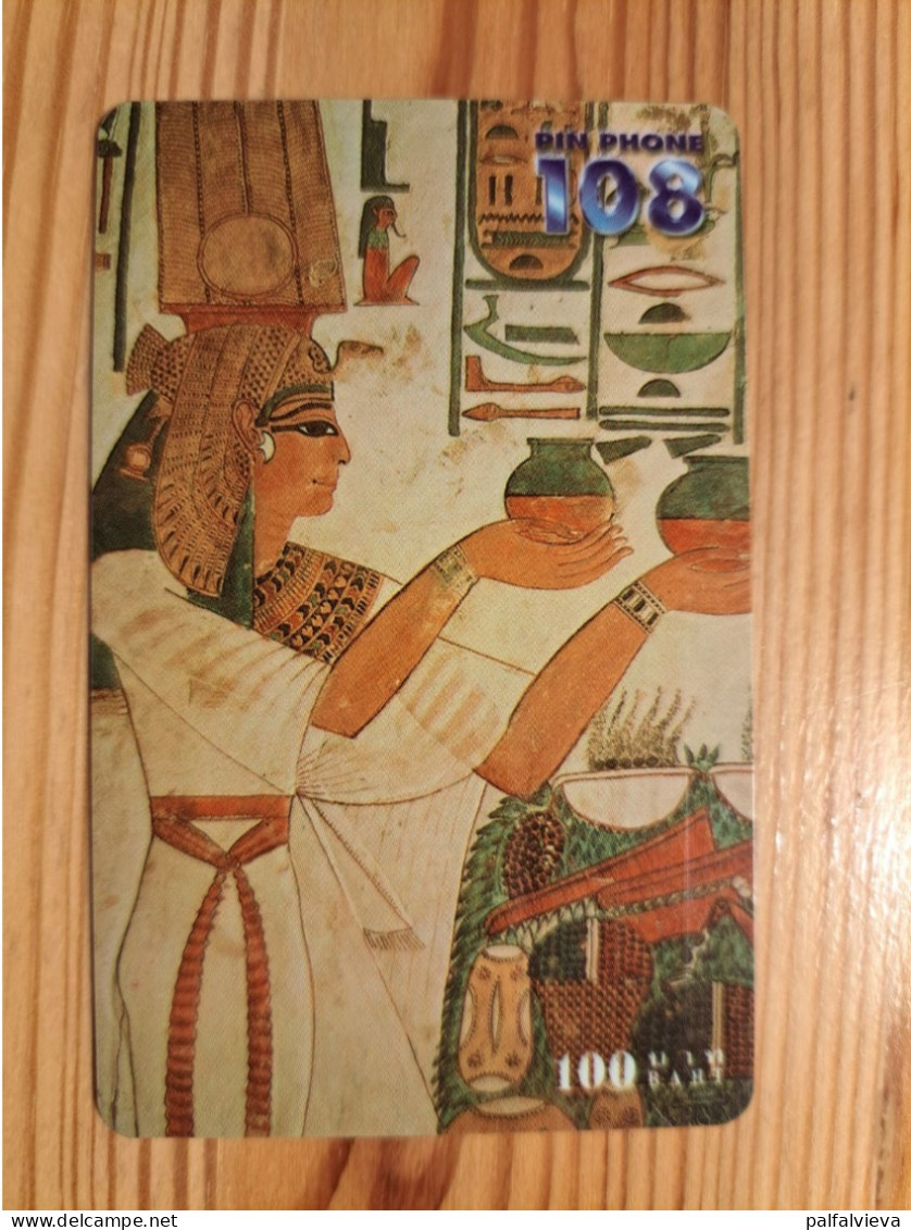Prepaid Phonecard Thailand, 108 - Painting, Egypt - Thailand