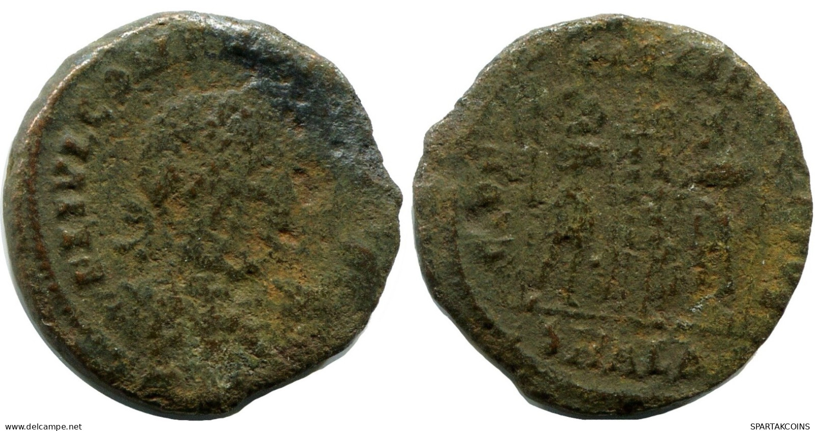 CONSTANS MINTED IN ALEKSANDRIA FOUND IN IHNASYAH HOARD EGYPT #ANC11458.14.F.A - L'Empire Chrétien (307 à 363)