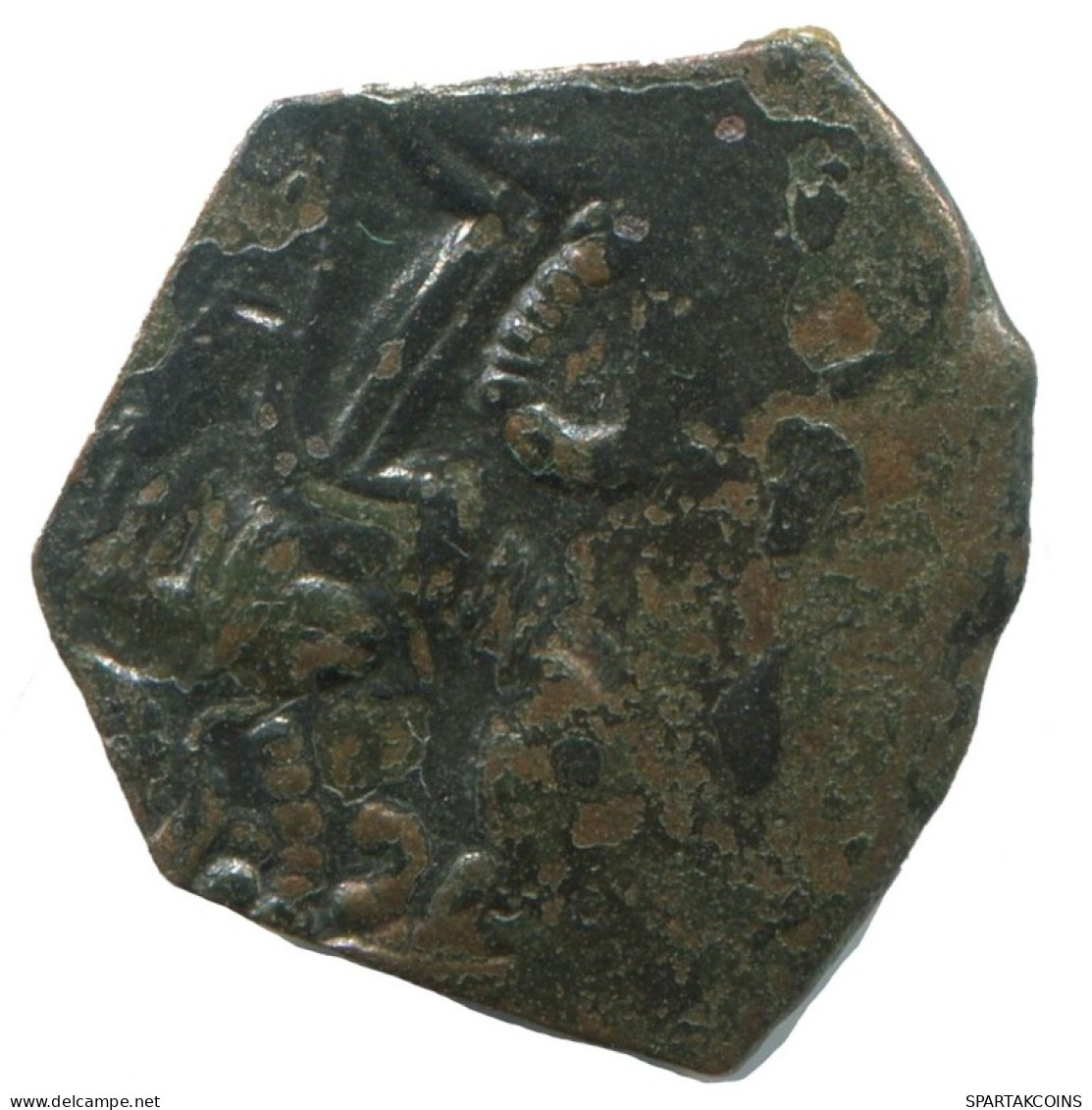 Authentic Original Ancient BYZANTINE EMPIRE Trachy Coin 1.5g/18mm #AG713.4.U.A - Bizantine