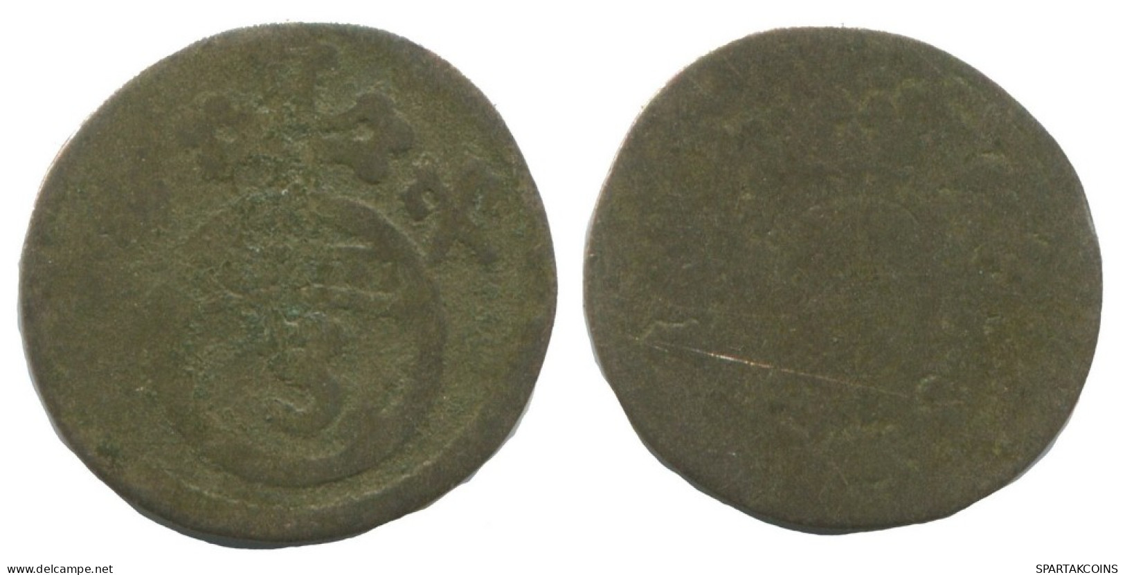 Authentic Original MEDIEVAL EUROPEAN Coin 0.4g/15mm #AC154.8.U.A - Altri – Europa