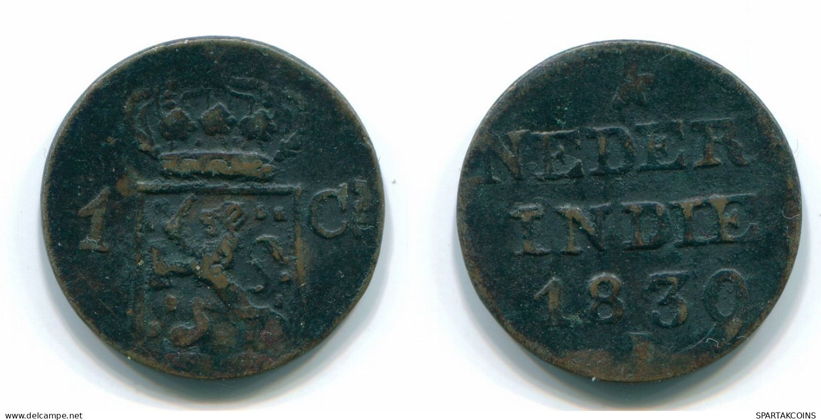 1 CENT 1839 INDIAS ORIENTALES DE LOS PAÍSES BAJOS INDONESIA Copper #S11694.E.A - Nederlands-Indië
