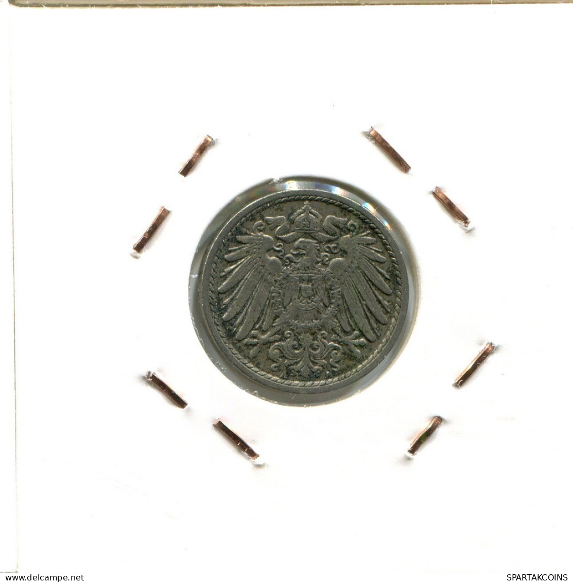5 PFENNIG 1913 A GERMANY Coin #DB856.U.A - 5 Pfennig