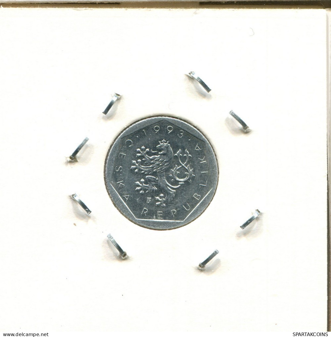 20 HALERU 1993 CZECHOSLOVAKIA Coin #AS549.U.A - Checoslovaquia