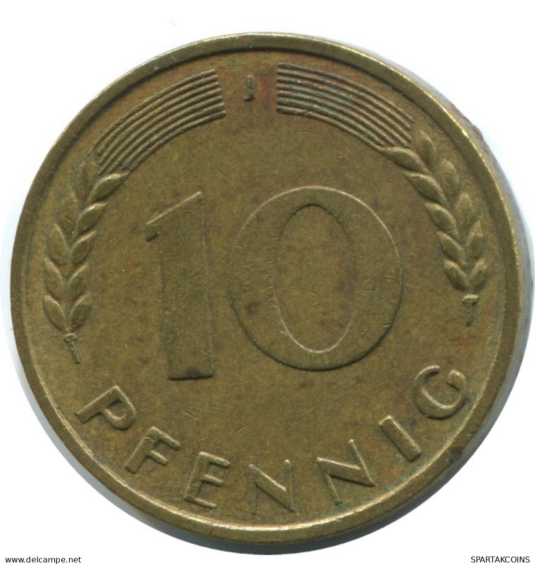 10 PFENNIG 1950 J BRD ALEMANIA Moneda GERMANY #AD830.9.E.A - 10 Pfennig