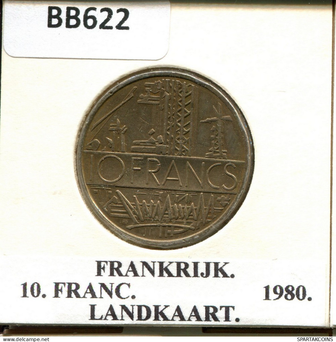 10 FRANCS 1980 FRANKREICH FRANCE Französisch Münze #BB622.D.A - 10 Francs