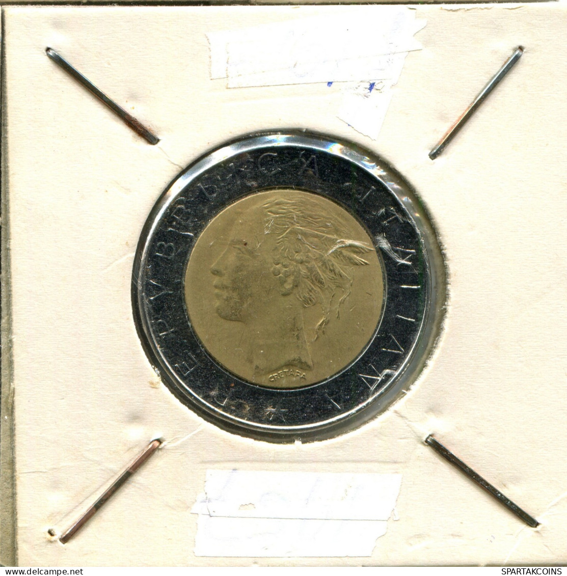 500 LIRE 1983 ITALIA ITALY Moneda BIMETALLIC #AW641.E.A - 500 Lire