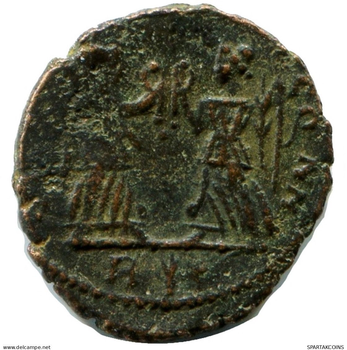 CONSTANS MINTED IN ROME ITALY FOUND IN IHNASYAH HOARD EGYPT #ANC11540.14.D.A - The Christian Empire (307 AD Tot 363 AD)
