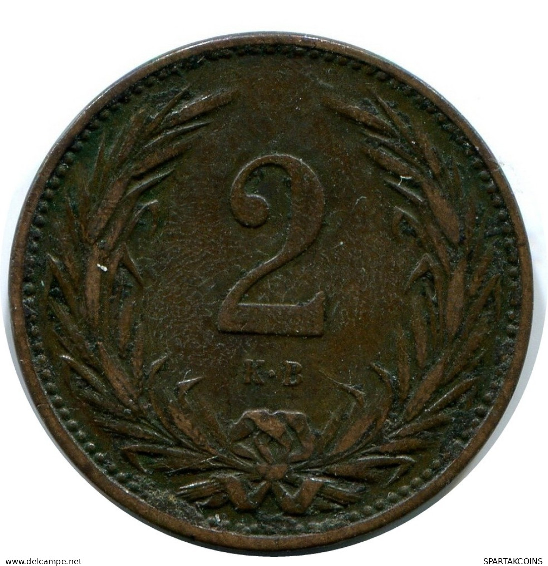 2 FILLER 1896 SIEBENBÜRGEN HUNGARY Münze #AY622.D.A - Hongarije