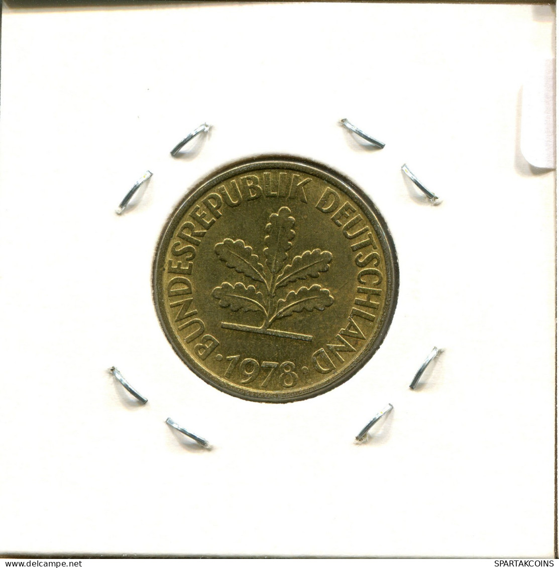 10 PFENNIG 1978 D WEST & UNIFIED GERMANY Coin #DB423.U.A - 10 Pfennig