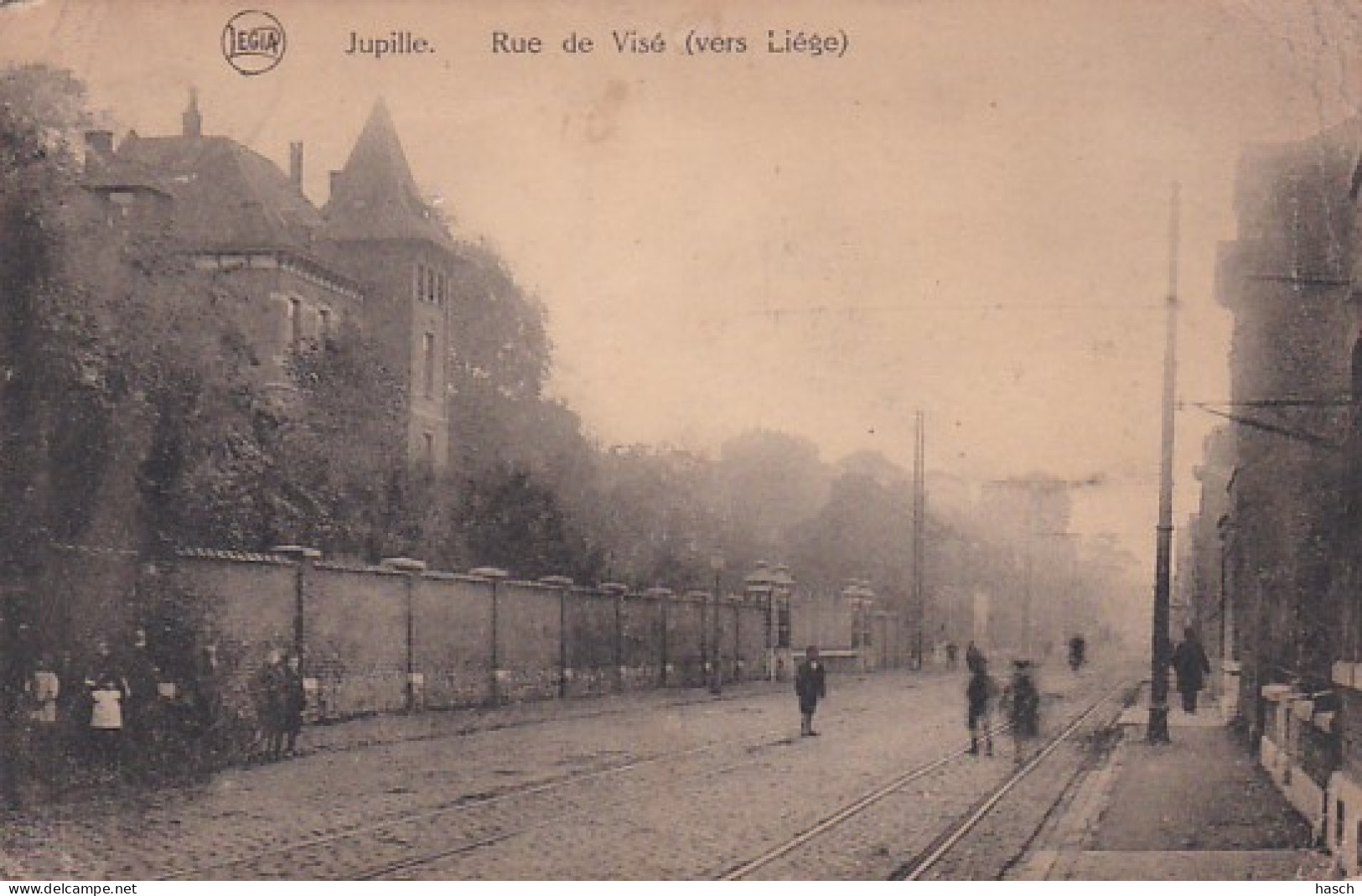 3726	102	Jupille, Rue De Visé (poststempel 1923 Voir Verso) Zie Hoeken En Achterkant) - Juprelle