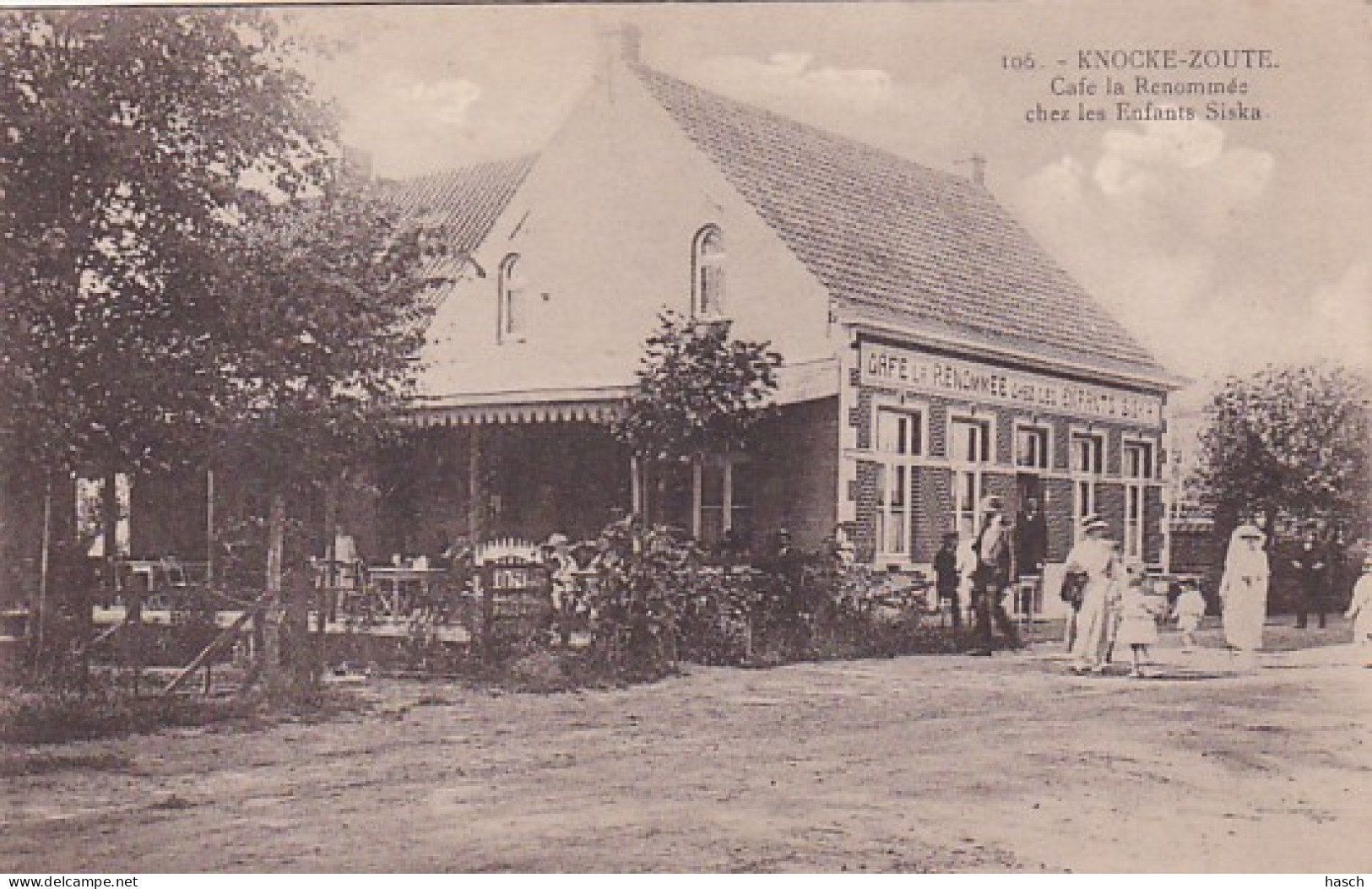 3726	123	Knocke Zoute, Café La Renommée Chez Les Enfants Siska  - Knokke