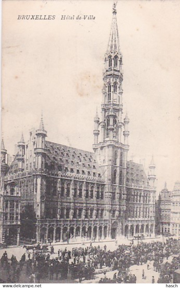 3726	182	Bruxelles, Hôtel De Ville  - Monuments, édifices