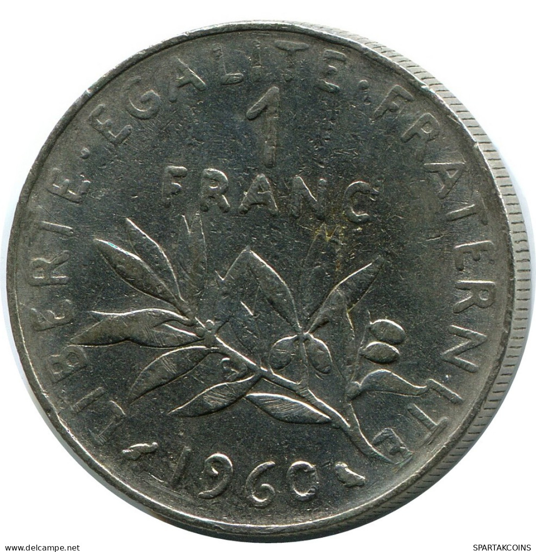 1 FRANC 1960 FRANCE Coin #AZ416.U.A - 1 Franc