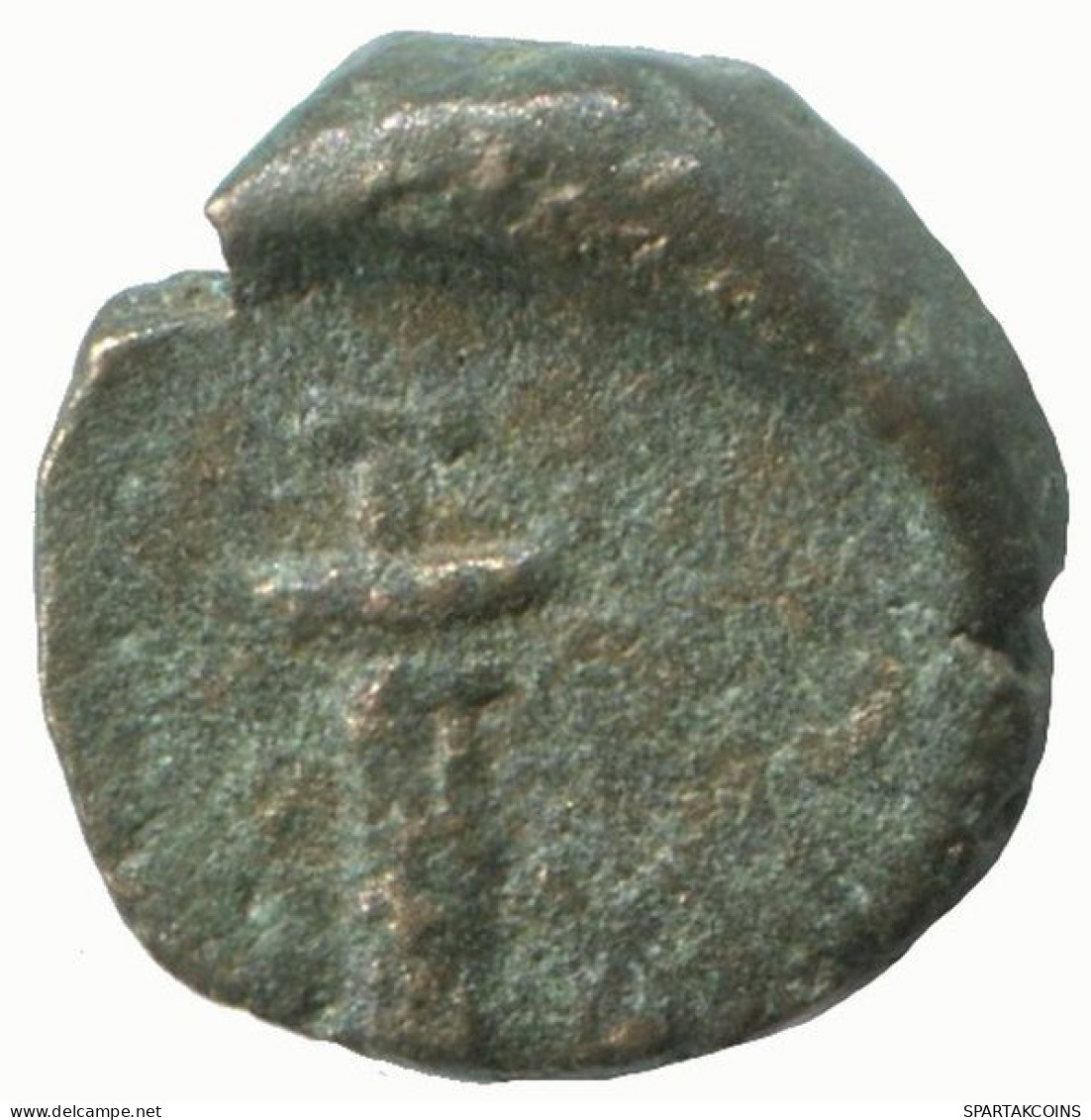 SWORD Antike Authentische Original GRIECHISCHE Münze 1.1g/10mm #NNN1294.9.D.A - Griechische Münzen