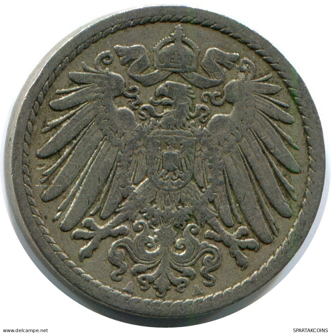 5 PFENNIG 1902 A ALLEMAGNE Pièce GERMANY #DB183.F.A - 5 Pfennig