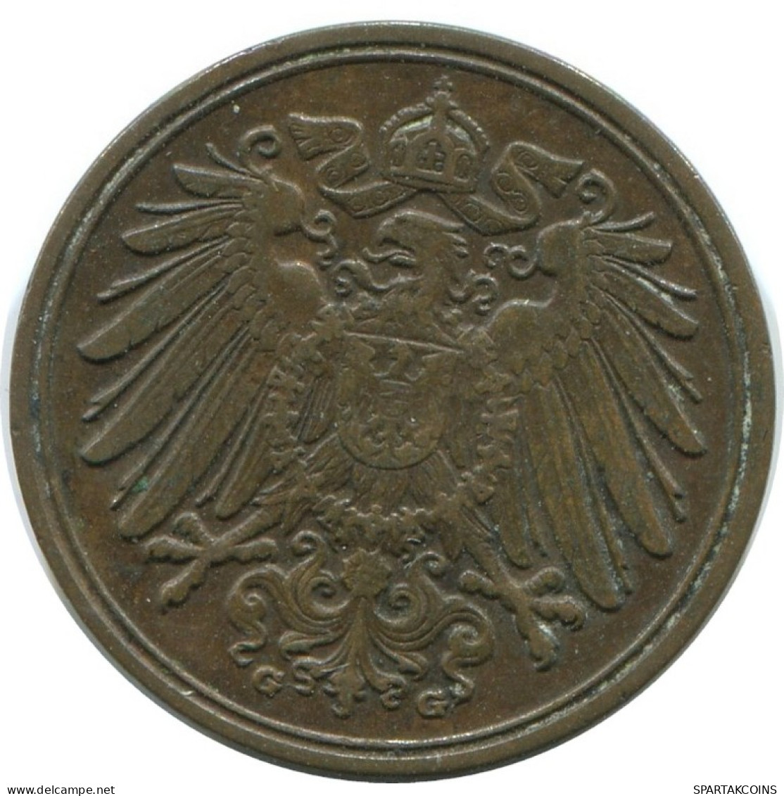 1 PFENNIG 1912 G ALLEMAGNE Pièce GERMANY #AE591.F.A - 1 Pfennig