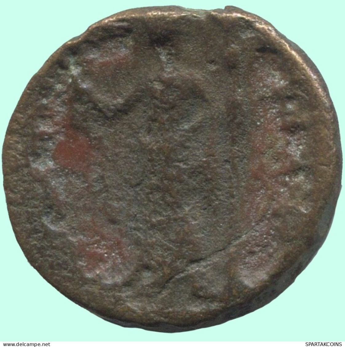 PALMA BRANCH Antike Original GRIECHISCHE Münze 3g/17mm #ANT2504.10.D.A - Griechische Münzen