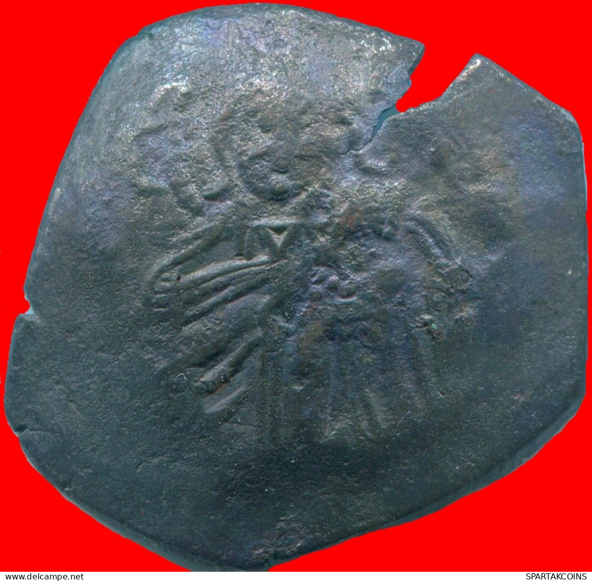 Antique BYZANTIN EMPIRE ASPRON TRACHY Pièce 2.21g/26.17mm #ANC13492.13.F.A - Byzantine