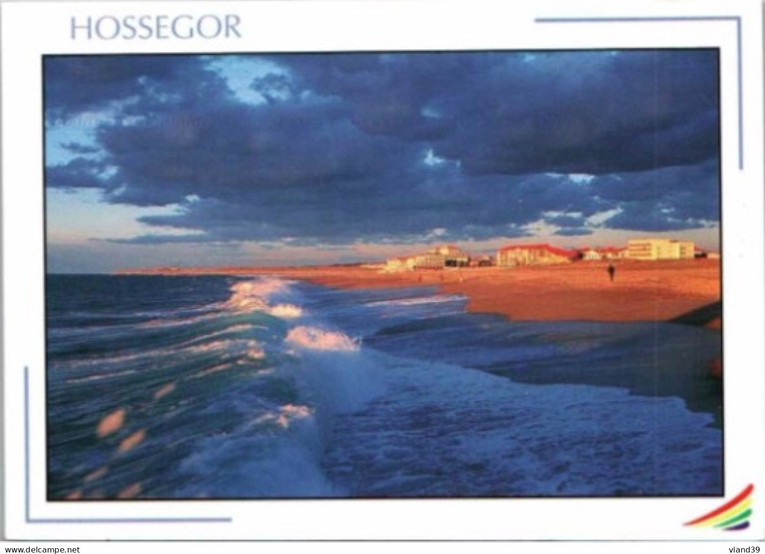 HOSSEGOR.    Photo De Ludovic  Cazenave.      Cachet Poste. 1999 - Hossegor