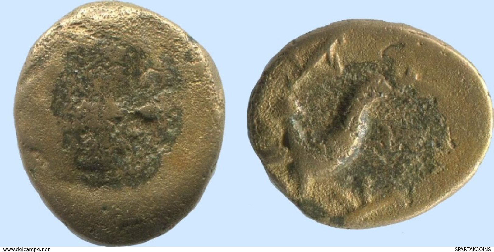 Alexander Cornucopia Bronze Antike GRIECHISCHE Münze 1g/11mm #ANT1710.10.D.A - Greche