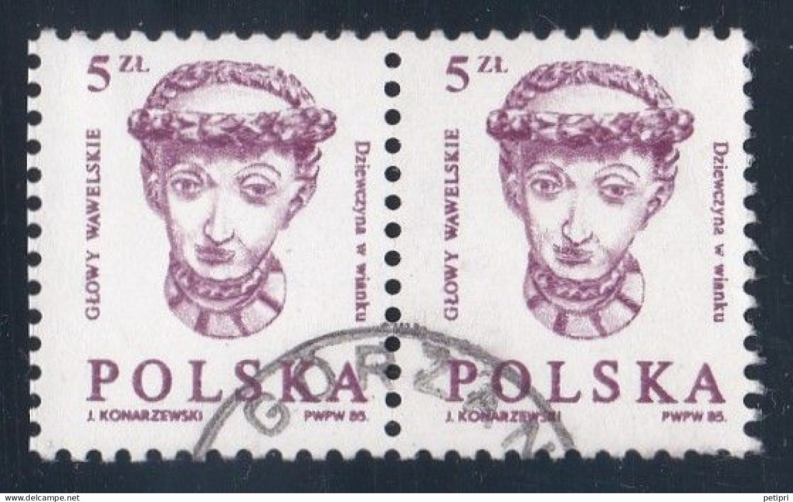 Pologne - République 1981 - 1990   Y & T N °  2798  Paire  Oblitérée - Oblitérés