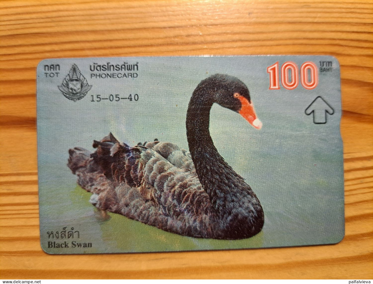 Phonecard Thailand - Bird, Swan - Tailandia