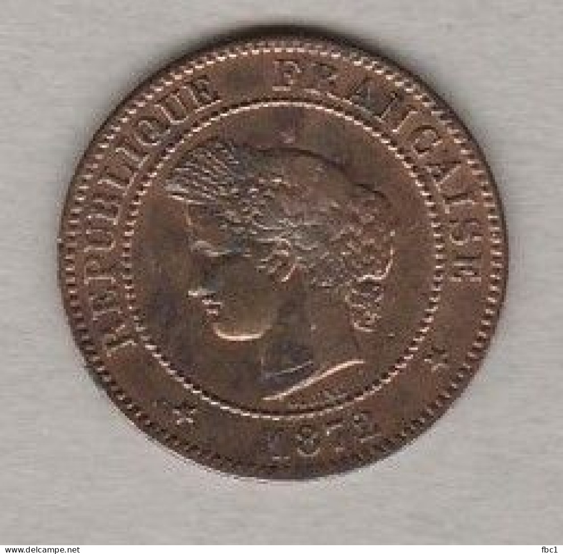 Cérès - 5 Centimes - 1872 A (Ancre) - 5 Centimes